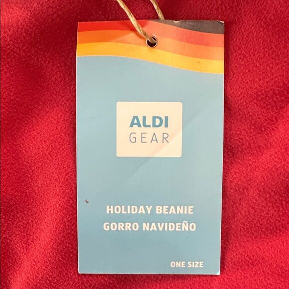 Aldi Beanie Hat Holiday Christmas Black 2024 - Picture 3 of 4